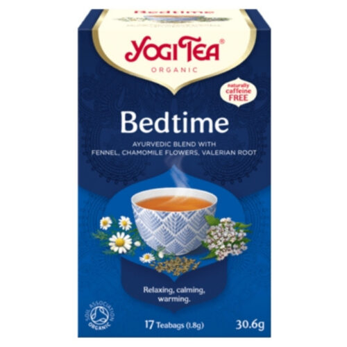Yogi Tea Bonne Nuit Infusion Ayurvédique Fenouil, Camomille et Racine de Valériane Sachets Bio - 17u