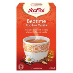 Yogi Tea Bonne Nuit Infusion Ayurvedique Rooibos Camomille Et Vanille Sachets Bio 17u