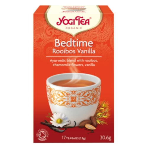 Yogi Tea Bonne Nuit Infusion Ayurvédique Rooibos, Camomille et Vanille Sachets Bio - 17u