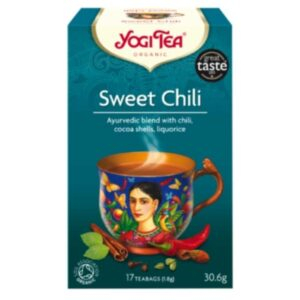 Yogi Tea Chili Doux Infusion Ayurvedique Ecorce De Cacao Et Reglisse Sachets Bio 17u