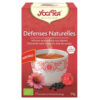 Yogi Tea Défenses Naturelles Infusion Ayurvédique Echinacée, Baie d'Acérola et Baie de Sureau Sachets Bio - 17u