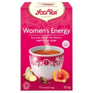 Yogi Tea Energie Feminine Infusion Ayurvedique Hibiscus Racine D Angelique Et Gingembre Sachets Bio 17u