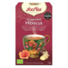 Yogi Tea Gingembre Hibiscus Infusion Ayurvédique Gingembre, Hibiscus et Réglisse Sachets Bio - 17u