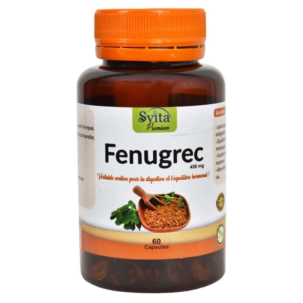 Svita Premium Fenugrec 450mg 60 Gelules