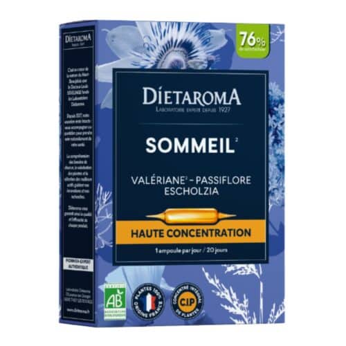 Dietaroma Sommeil Ampoules Haute Concentration Bio - 20u