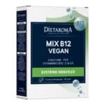 Dietaroma Mix B12 Fer, D3, Calcium et Vit C Vegan - 60 Comprimés