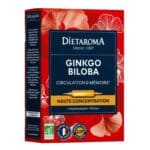 Dietaroma Ginkgo Biloba Circulation Ampoules Haute Concentration Bio - 20u