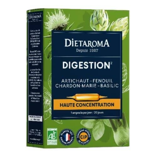 Dietaroma Digestion Ampoules Haute Concentration Bio - 20u