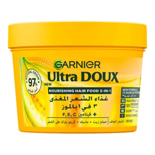 Garnier Ultra Doux Hair Food Banane 390Ml