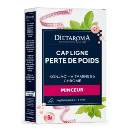 Dietaroma Cap Ligne Konjac et Chrome Perte de Poids - 40 Comprimés