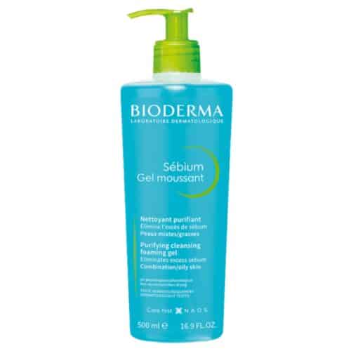 Bioderma Sébium Gel Moussant Nettoyant Purifiant – 500ml