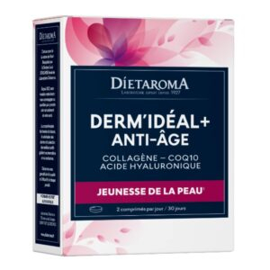 Dietaroma Derm Ideal Plus Collagene Coq10 Et Acide Hyaluronique 60 Comprimes