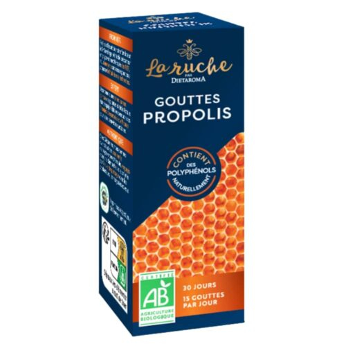 Dietaroma La Ruche Gouttes Propolis Bio 15ml