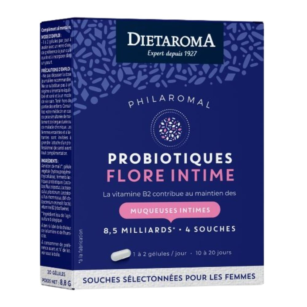 Dietaroma Philaromal Microbiotiques Flore Intime Muqueuses Intimes 10 Gelules
