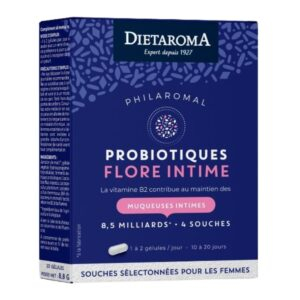 Dietaroma Philaromal Microbiotiques Flore Intime Muqueuses Intimes 20 Gelules
