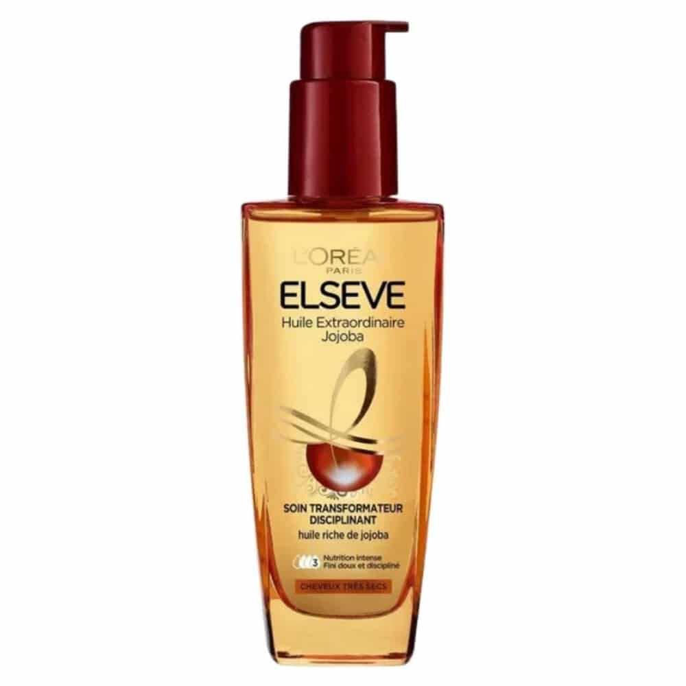 Elseve Huile Extraordinaire Jojoba Soin Transformateur Disciplinant 100ml
