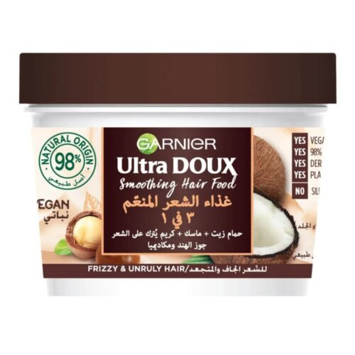 Garnier Ultra Doux Hair Food Macadamia 390ml