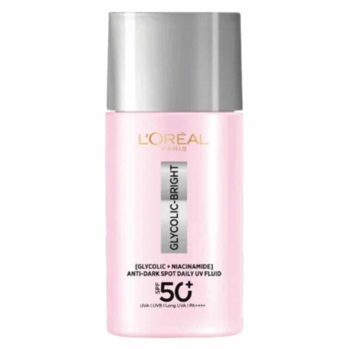 L Oreal Paris Glycolic Bright Fluide Uv Anti Taches Spf50 50ml