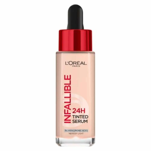 L Oreal Paris Infaillible Fond De Teint Serum Teinte 1 2 Rosy Light 24h 30ml