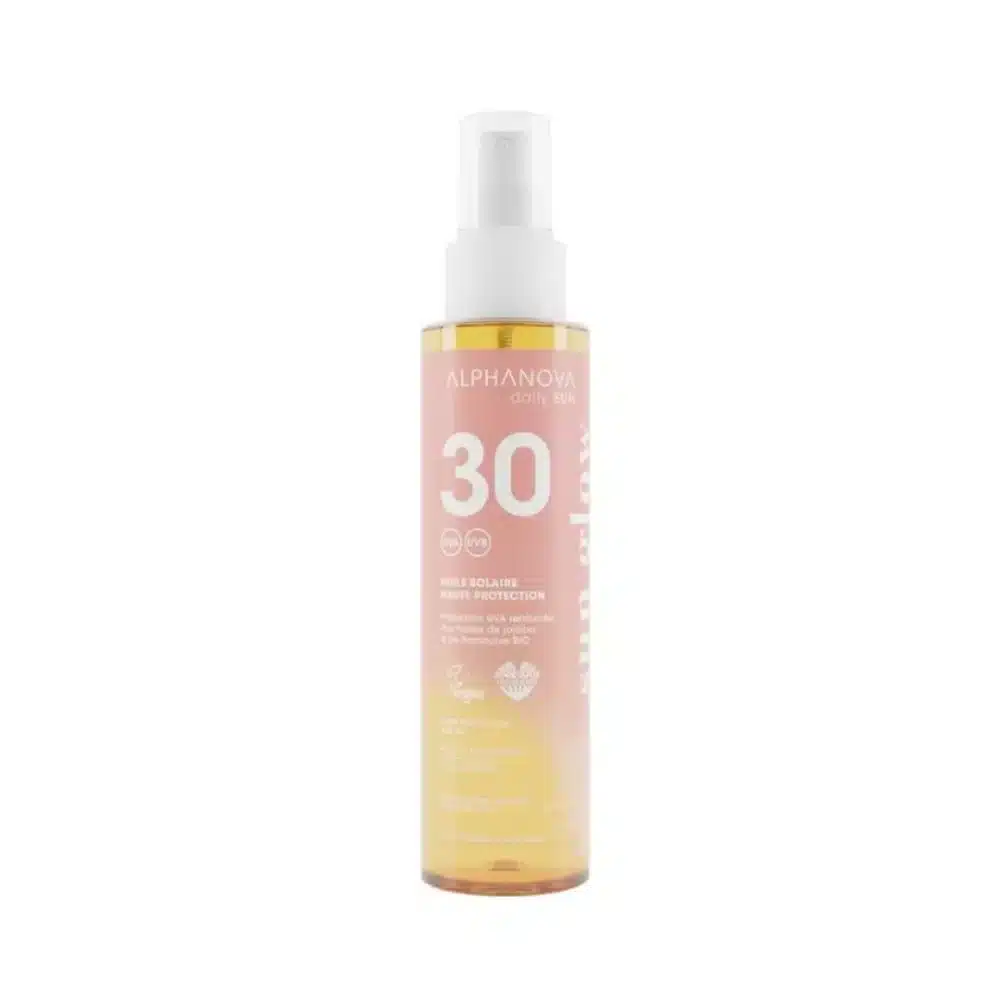 Alphanova Sun Glow Huile Solaire Spf30 125ml
