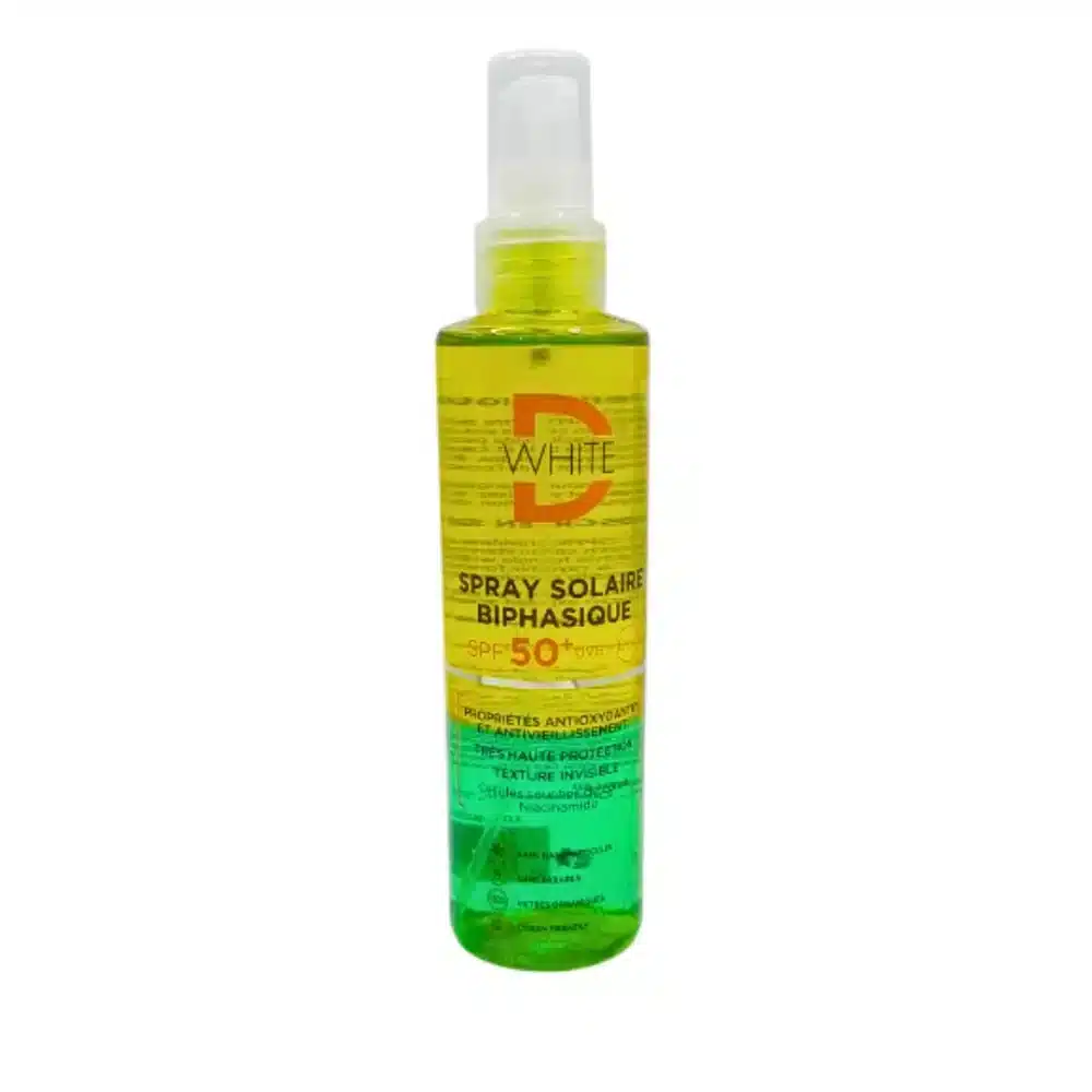 Dwhite Spray Solaire Biphasique Spf50 200ml