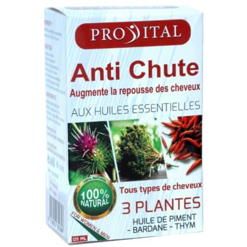 Pro Vital Anti-Chute a Huile de Piment Bardane-Thym 125ml