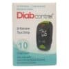 DiabControl Bandelletes de Test de Glycémie - 10u