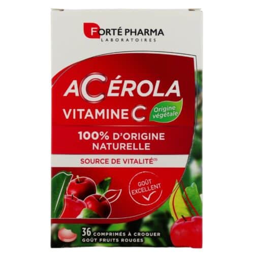 Forté Pharma Acérola Vitamine C – 36 Comprimés