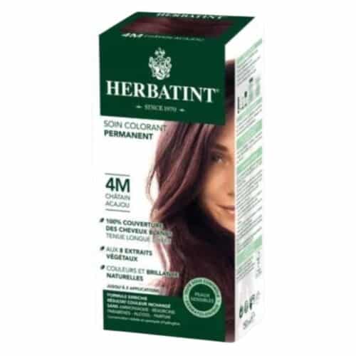Herbatint Coloration Cheveux Permanente – 150ml – 4M – Châtain Acajou