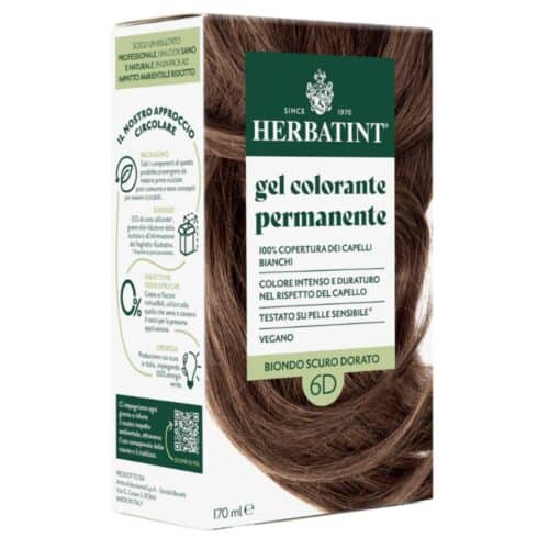 Herbatint Gel Colorant Permanent - 170ml - 6D - Blond Foncé Doré