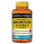Mason Natural Magnesium Glycinate With Bioperine 60 capsules