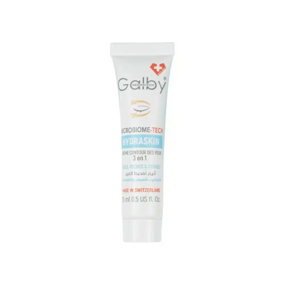 Galby Dermatech Hydraskin Contour Des Yeux Rides Et Poches Cernes 3 En 1 15ml