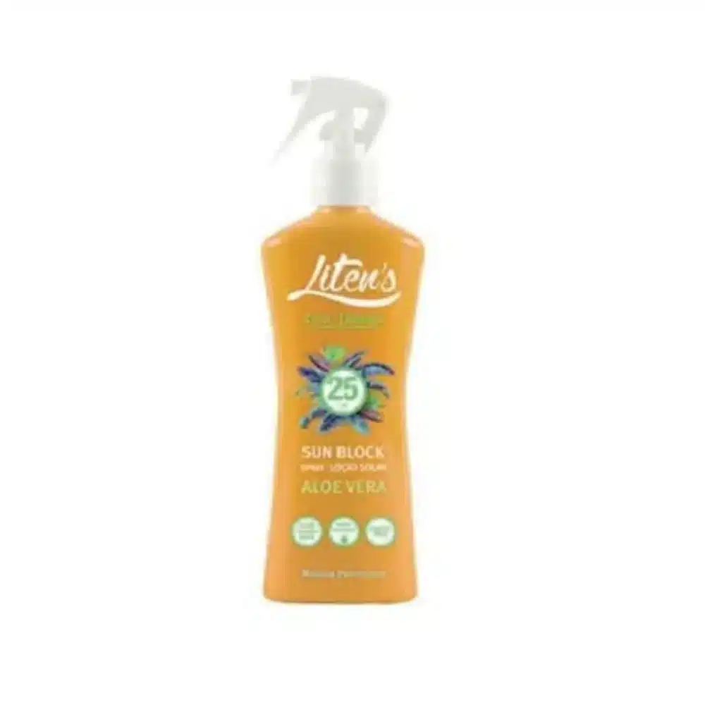 Litens Lait Solaire Aloe Vera Spray Spf25 250ml