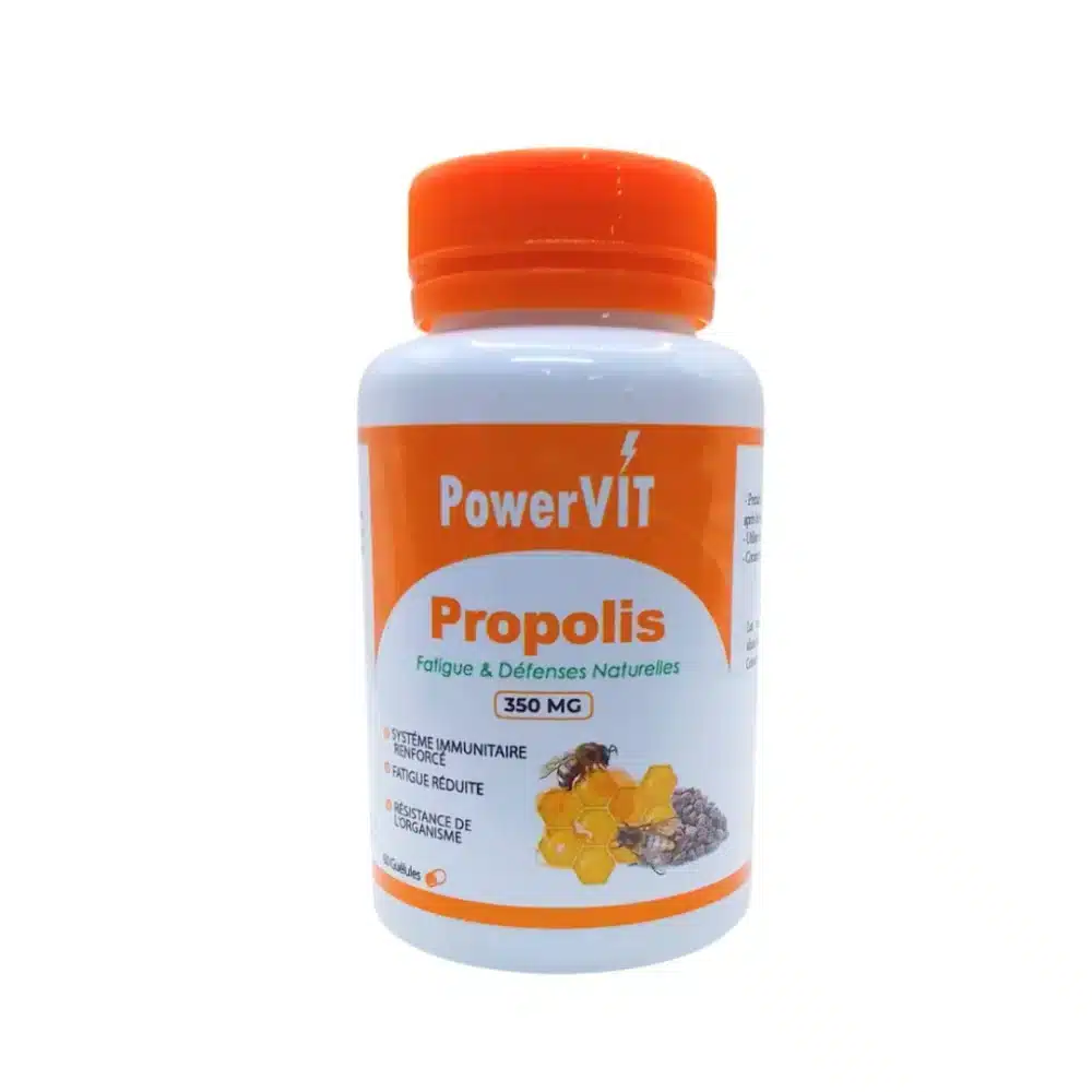 Powervit Propolis 350mg 60 Gelules