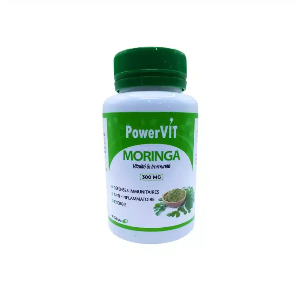 Powervit Moringa 300mg 90 Gelules