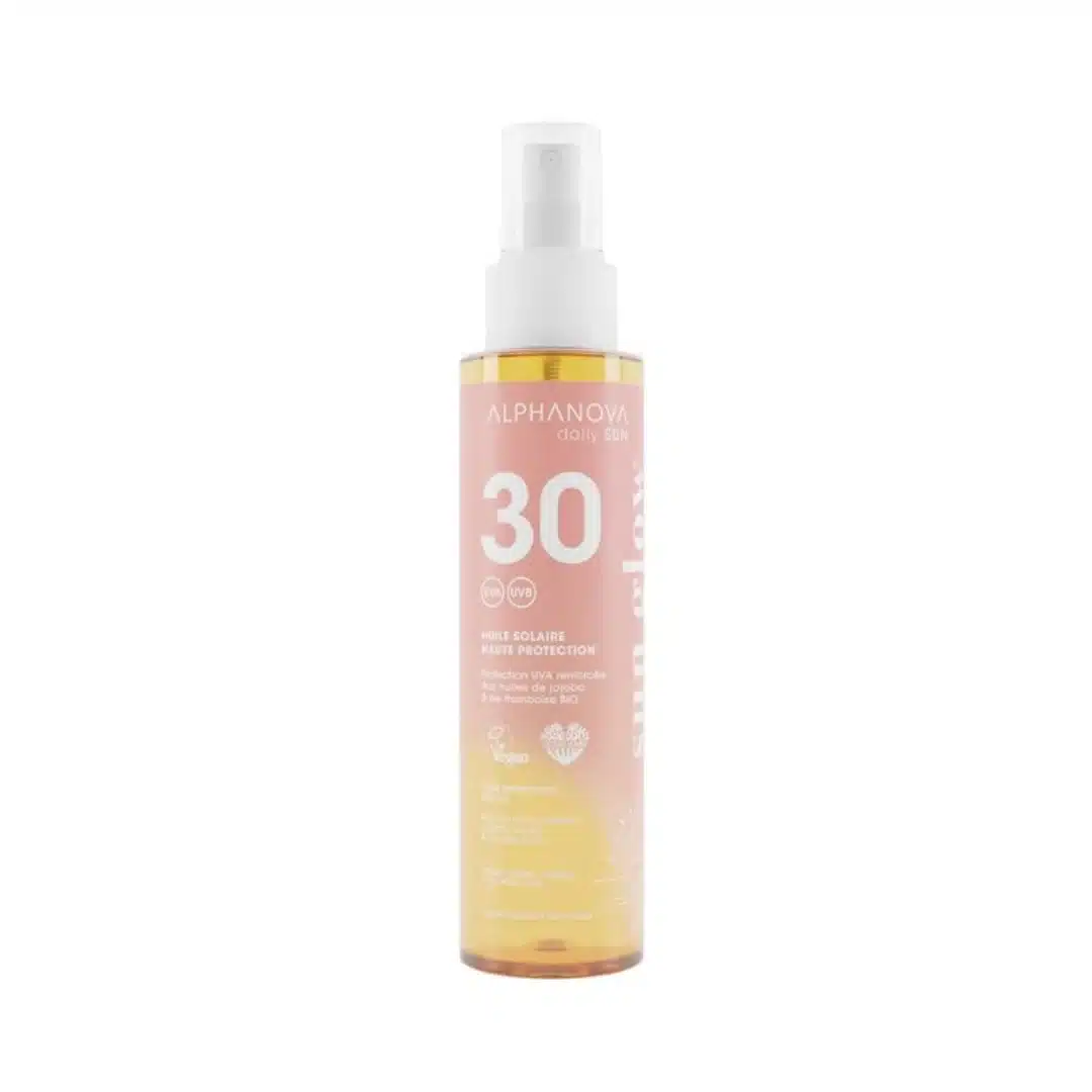 ALPHANOVA - Sun Glow Huile Solaire SPF30 - 125ml 