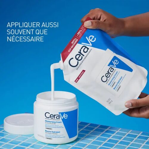 Cerave Baume Hydratant Peau Seche A Tres Seche Eco Recharge 454g 3