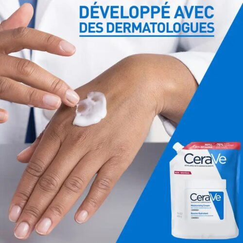 Cerave Baume Hydratant Peau Seche A Tres Seche Eco Recharge 454g 4