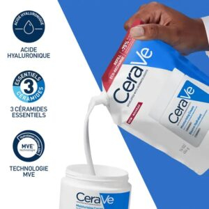 Cerave Baume Hydratant Peau Seche A Tres Seche Eco Recharge 454g 5
