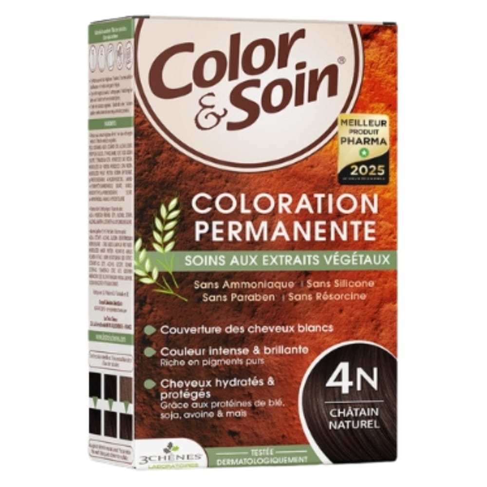LES 3 CHÊNES - Color & Soin Coloration Marron Glace 4a 