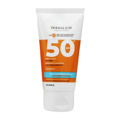Dermalium Ecran Solaire Peaux Sensibles Seches Spf50 50ml