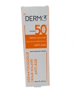Dermoz Creme Solaire Invisible Spf50 125ml
