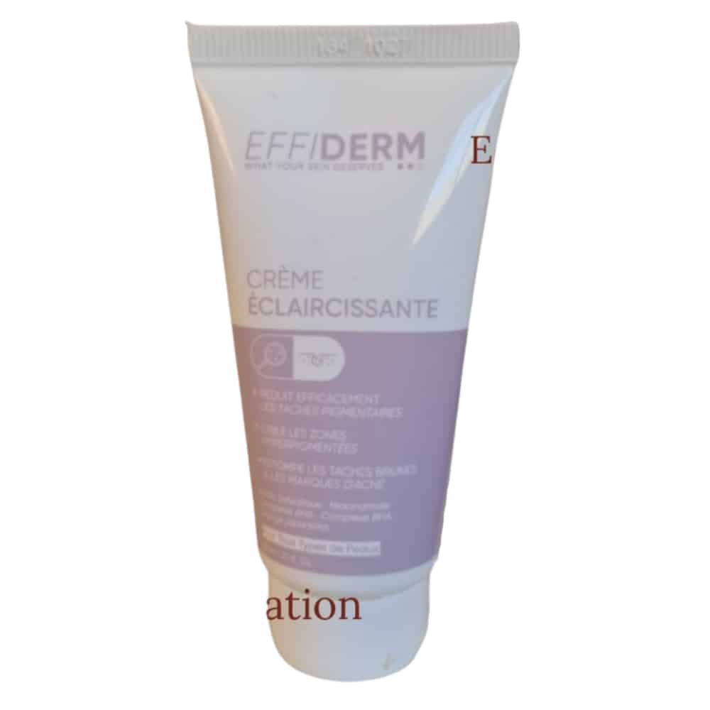 EFFIDERM - Crème Eclaircissante - 50ml 