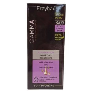 Erayba Gamma Coloration Hydratante Permanente Naturelle 300 Chatain Fonce