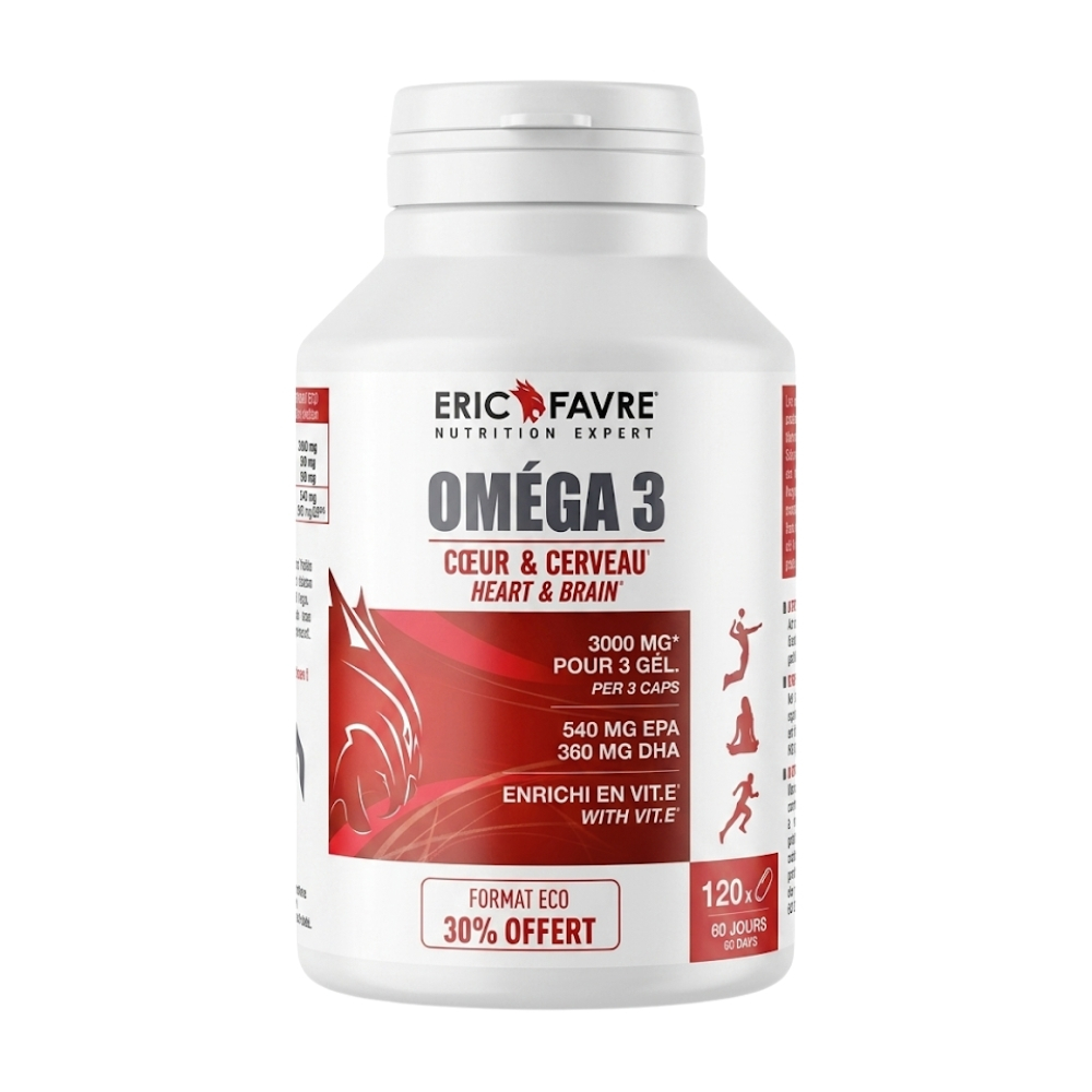 Eric Favre Omega 3 3000mg 120 Gelules