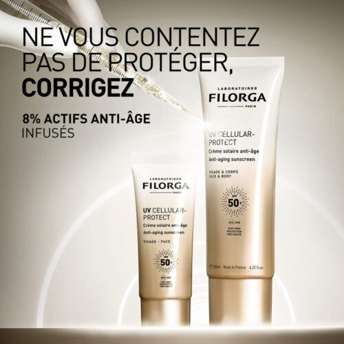 Filorga Uv Celullar Protect Creme Solaire Anti Age Visage Spf50 40ml 5