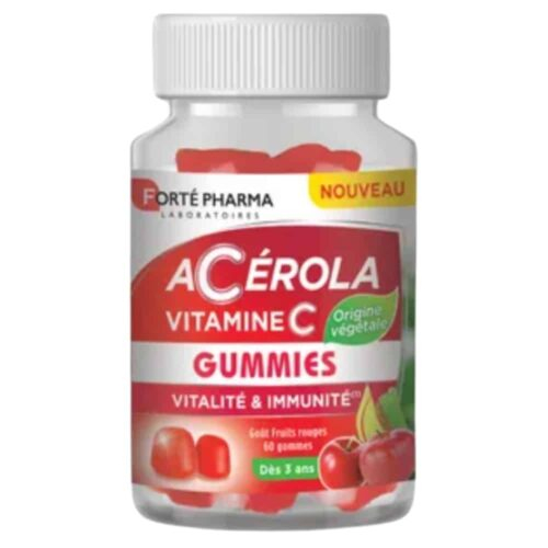 Forte Pharma Acerola Vitamine C Vitalite Immunite 60 Gummies