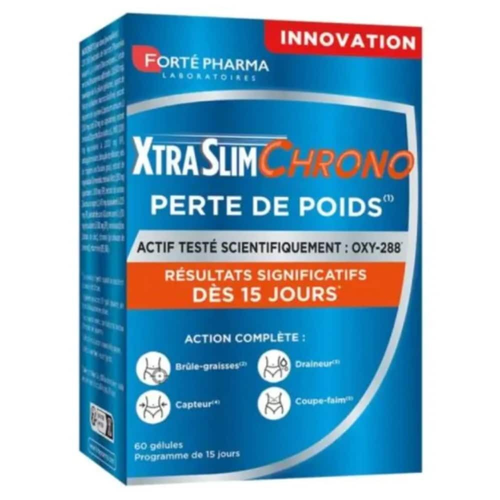Forte Pharma Xtraslim Chrono Perte De Poids Action Complete 60 Gelules