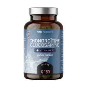 Gph Diffusion Chondroitine Glucosamine Vitamine C Ossature 46140mg 180 Gelules 2