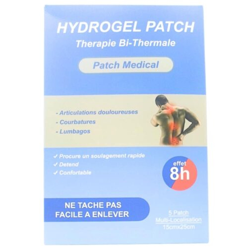 Hydrogel Patch Medical Grand Modele 15cm X 25cm 1 Unite